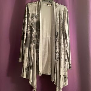 Silver and Black Jacket